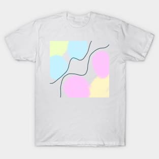 Colorful watercolor abstract texture T-Shirt